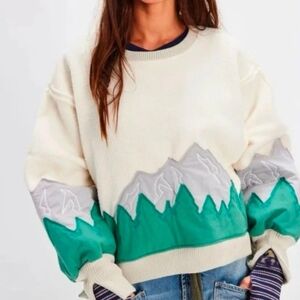 NWT Tricia Fix X Free People Cozy Camden In Mountain Scene